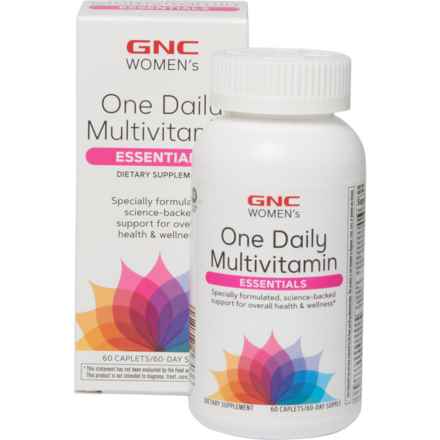 GNC One Daily Essentials Multivitamin - 60-Count (For Women) in Multi