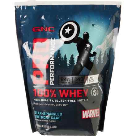GNC Pro Performance 100% Whey Star-Spangled Birthday Cake Protein Powder - 14.39 oz. in Multi