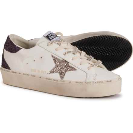 GOLDEN GOOSE Made in Italy Hi-Star Sneakers  Running Sneakers - Leather (For Women) in White