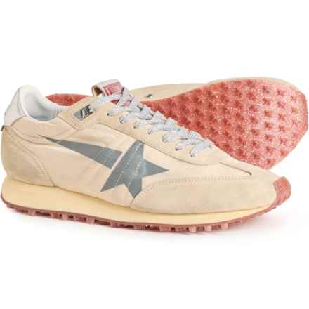GOLDEN GOOSE Made in Italy Running Marathon M77 Sneakers - Leather (For Men) in Beige