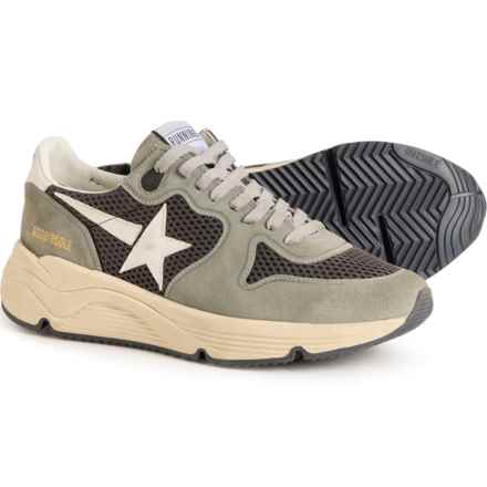 GOLDEN GOOSE Made in Italy Running Sole Sneakers - Leather (For Men) in Grey