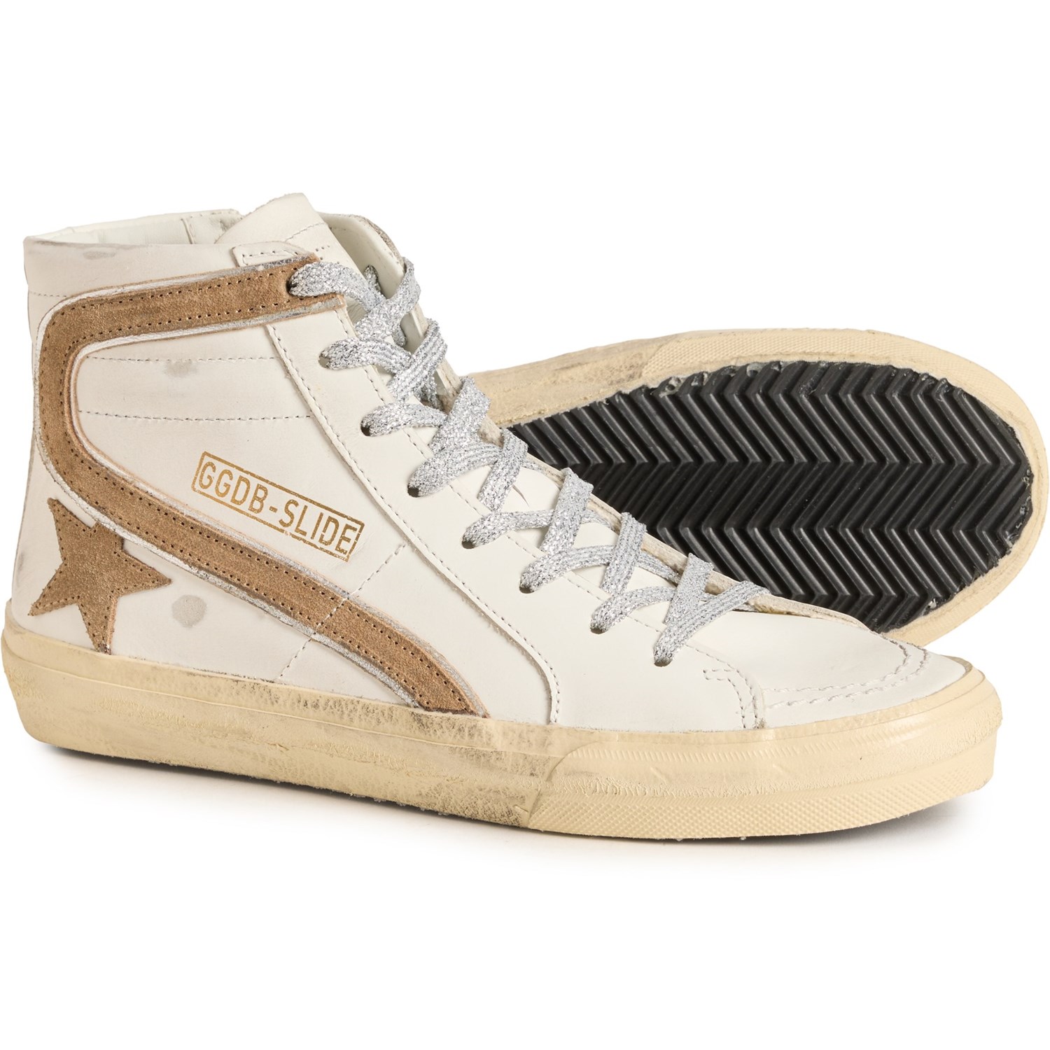 GOLDEN GOOSE Made in Italy Slide Classic Sneakers (For Women