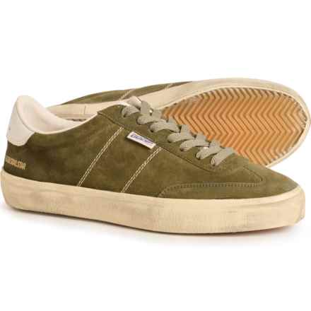 GOLDEN GOOSE Made in Italy Soul Star Sneakers - Suede (For Men) in Green