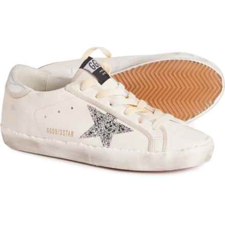 GOLDEN GOOSE Made in Italy Stardan Sneakers - Leather (For Women) in White