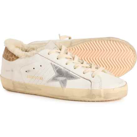 GOLDEN GOOSE Made in Italy Super Star Classic Sneakers - Leather (For Women) in White
