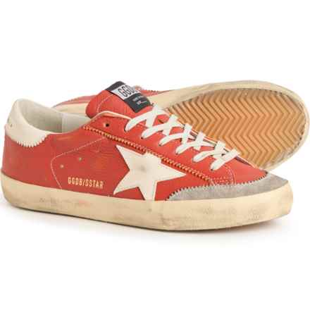GOLDEN GOOSE Made in Italy Super-Star Sneakers - Leather (For Men) in Green