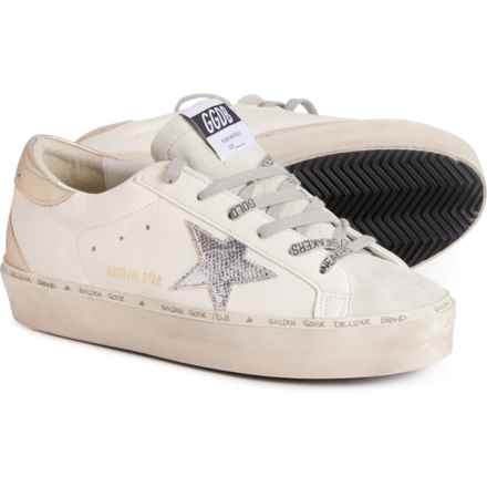 GOLDEN GOOSE Made in Italy Super-Star Sneakers - Leather (For Women) in White / Silver