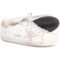 GOLDEN GOOSE Made in Italy Superstar Sneakers - Suede (For Women) in White / Pink