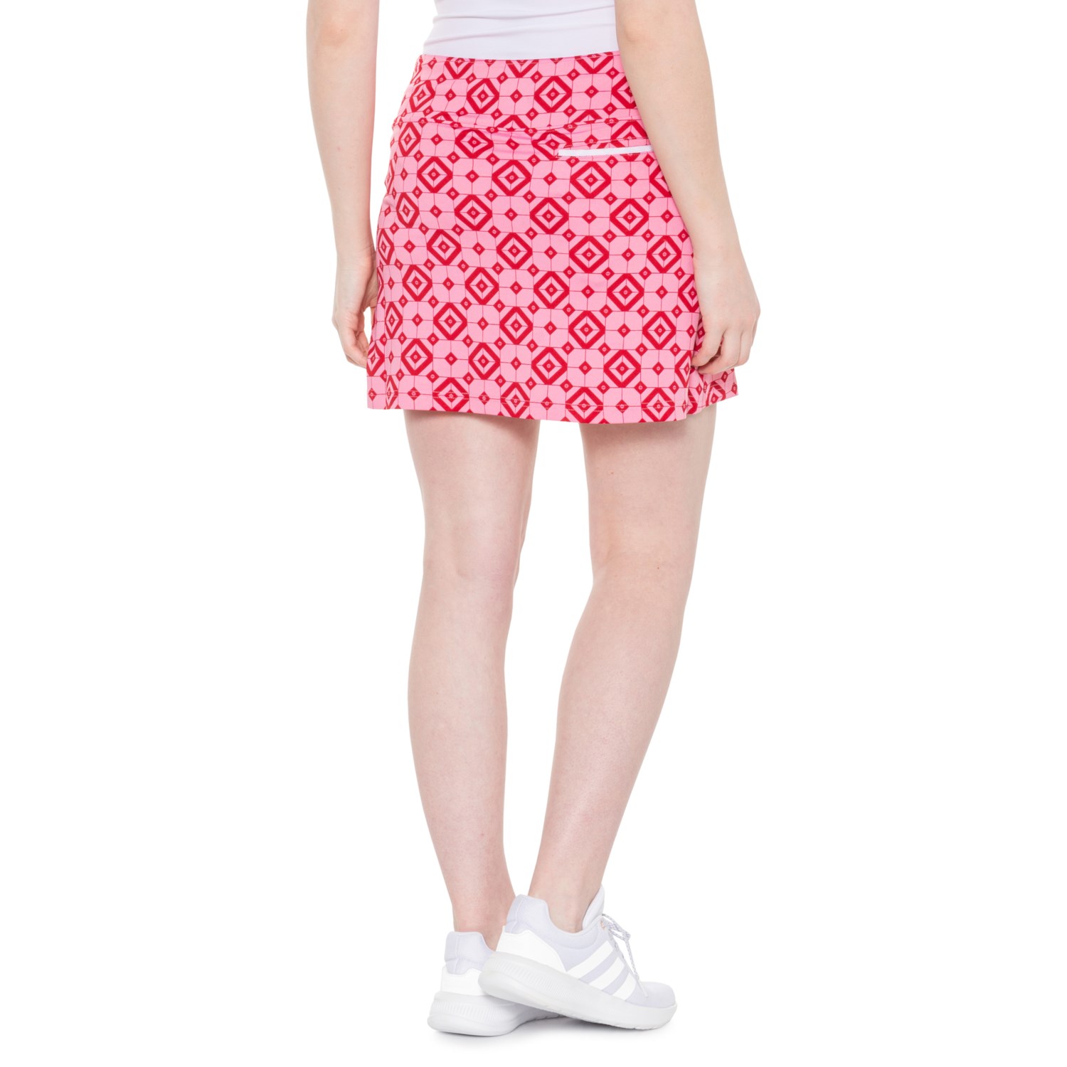 Stretch Ponte A Line Mini Skort With Pockets main image 1