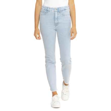 GOOD AMERICAN Good Classic Slim Straight Jeans in Indigo