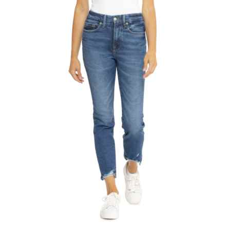 GOOD AMERICAN Good Legs Straight Jeans in Indigo