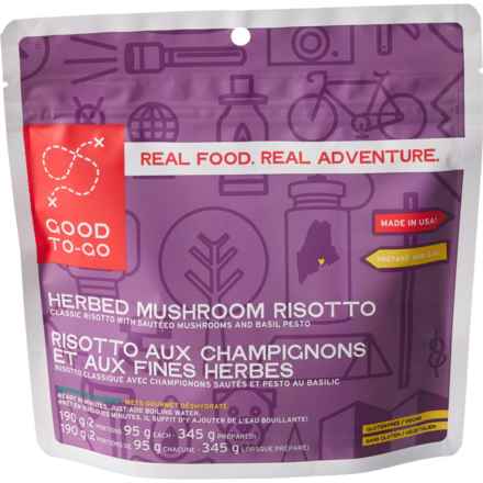 Good To-Go Herbed Mushroom Risotto Dehydrated Meal - 2 Servings in Multi