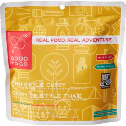 Good To-Go Thai-Style Curry Dehydrated Meal - 2 Servings in Multi
