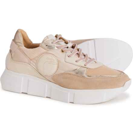 goosecraft® Made in Portugal Aspen Sneakers - Leather (For Women) in Beige