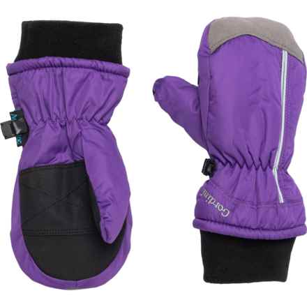 Gordini Angles Ski Mittens - Waterproof, Insulated (For Little Girls) in Purple Heat
