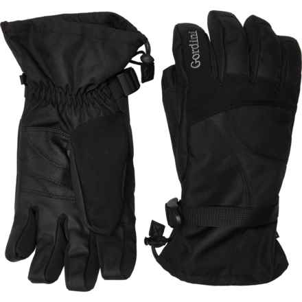 Gordini AquaBloc® Down Gauntlet II Gloves - Waterproof, 600 Fill Power in Black