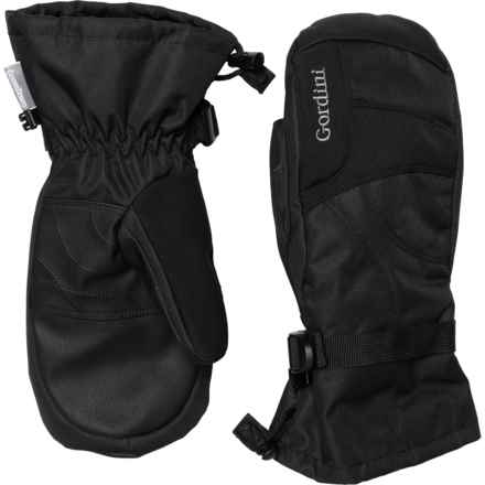 Gordini AquaBloc Down Gauntlet II Ski Mittens - Waterproof, Insulated in Black