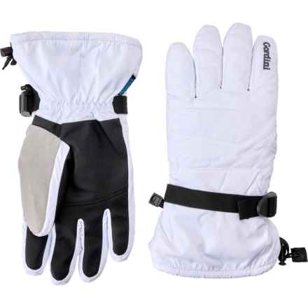 Gordini AquaBloc Down Gauntlet Ski Gloves - Waterproof, Insulated in White