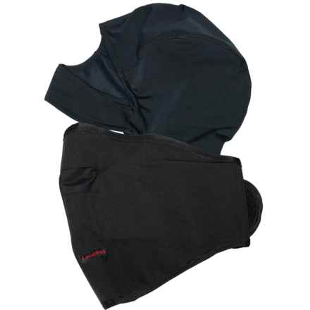 Gordini LavaWool® Convertible Face Mask Balaclava in Black