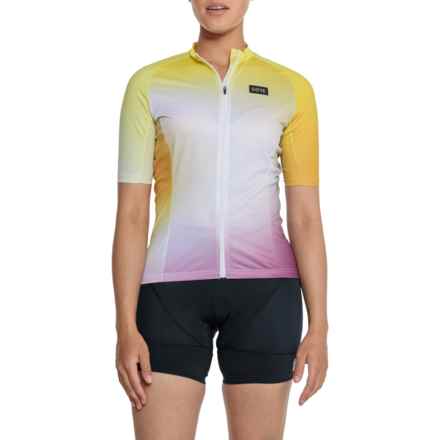 Gore Cloud Cycling Jersey - Full Zip, Short Sleeve in Multi
