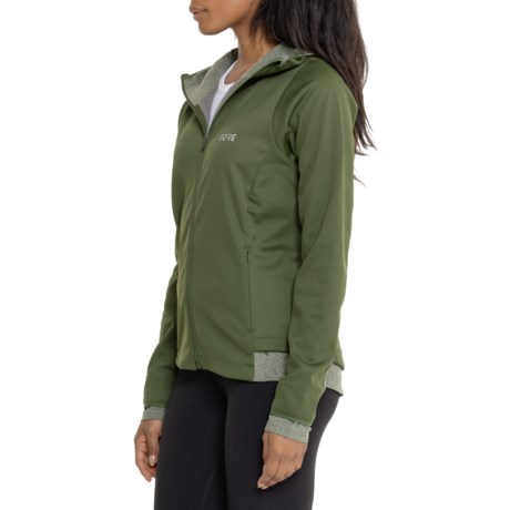 Gore R3 Windstopper® Thermo Hoodie in Green