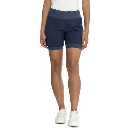 Gore R5 2-in-1 Running Shorts in Blue