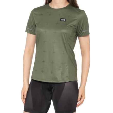 GORE WEAR Contest Daily T-Shirt - Short Sleeve in Utility Green