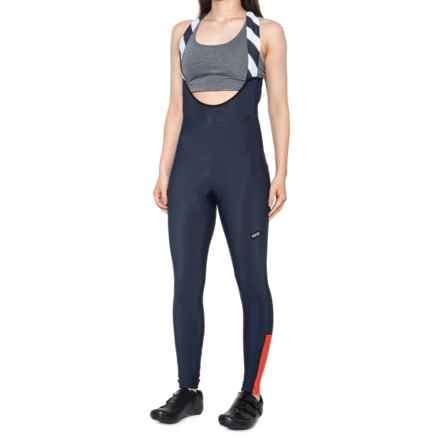 GORE WEAR Progress Thermo Cycling Bib Tights+ in Orbit Blue/Fireball