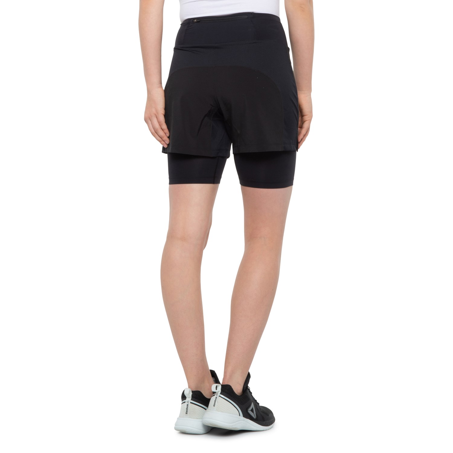 2 in 1 running shorts womens