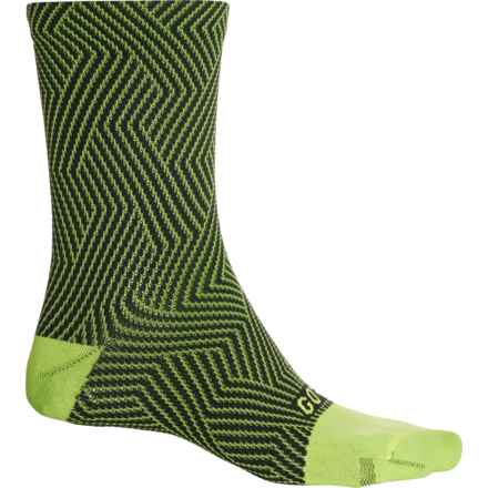 Gorewear C3 Mid Socks - Crew (For Men) in Neon Yellow/Black