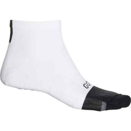 Gorewear Light Short Socks - Ankle (For Men) in White/Black