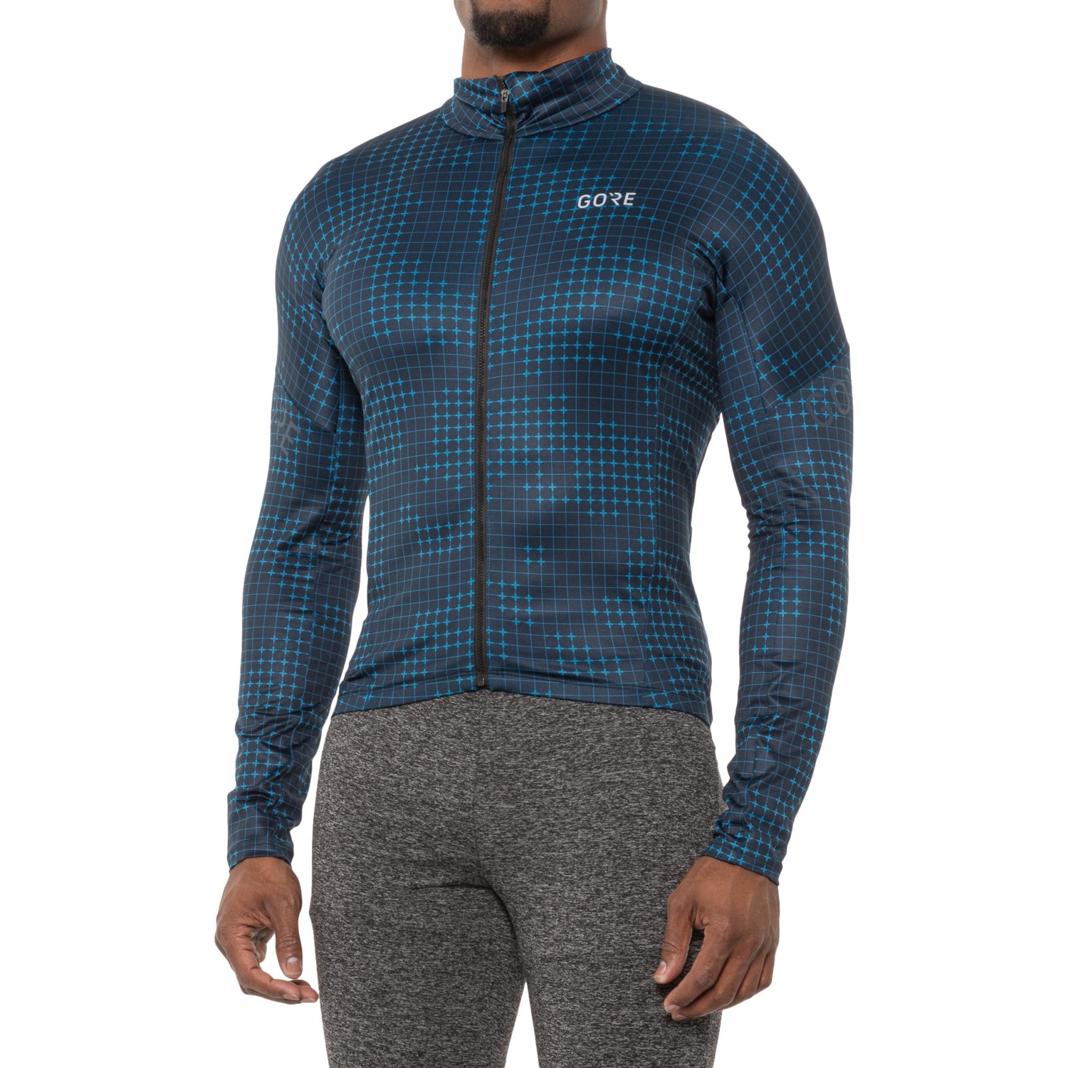 Gorewear Progress Thermo Grid Camo Cycling Jersey (For Men) - Save 63%