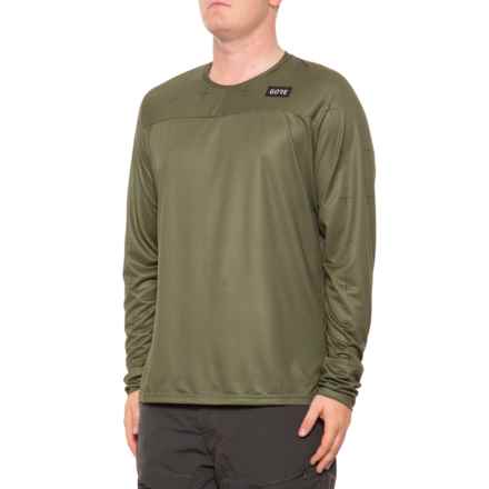 Gorewear TrailKPR Daily Shirt - Long Sleeve in Utility Green