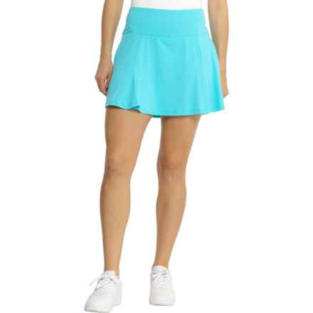 GOTTEX GOLF Godet Skort in Carribean Turq