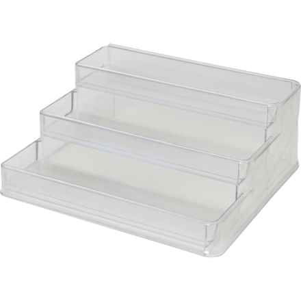 GOURMET HOME 3-Tier Expandable Organizer in Clear