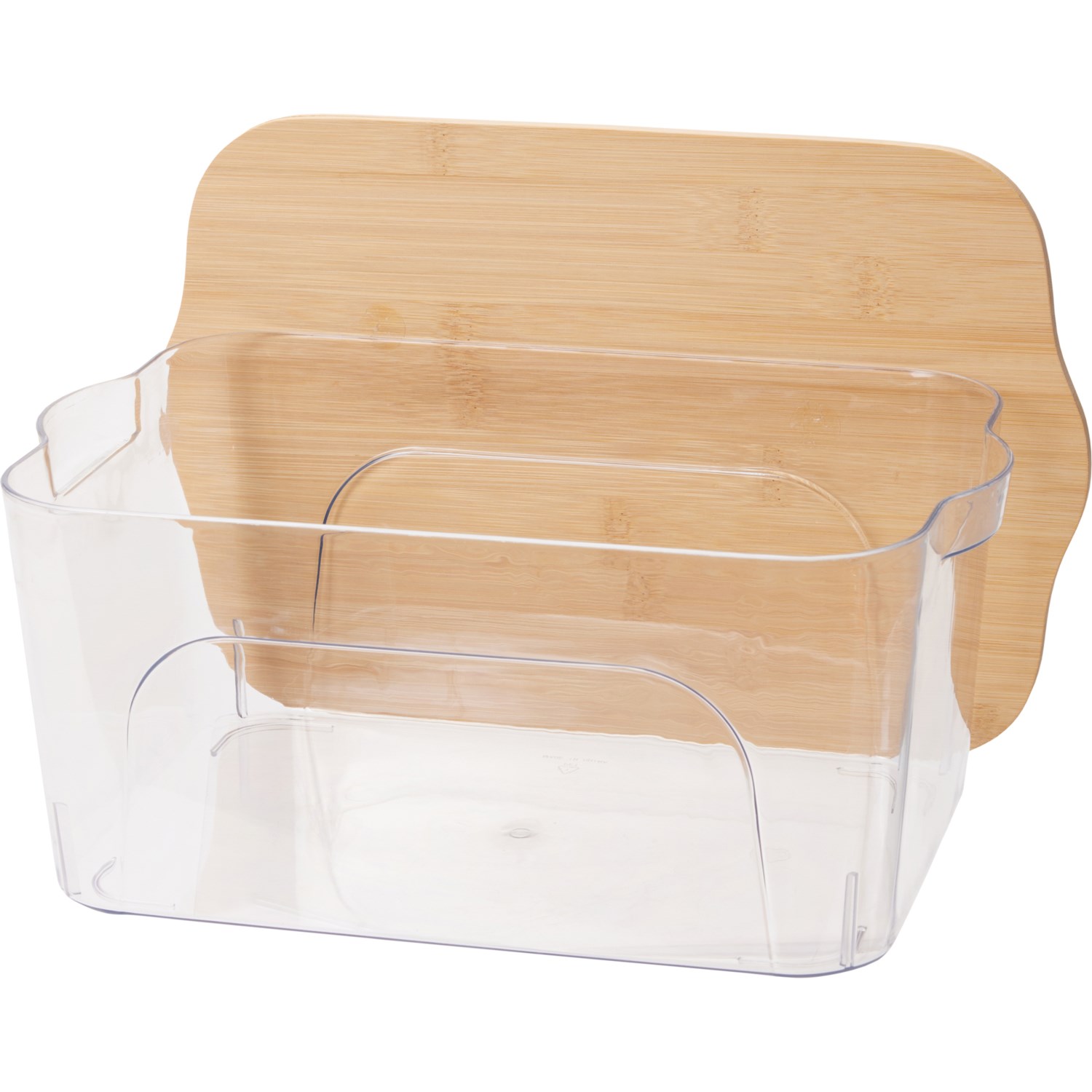 GOURMET HOME Pantry Bins with Bamboo Lids Set of 2, Small Save 34