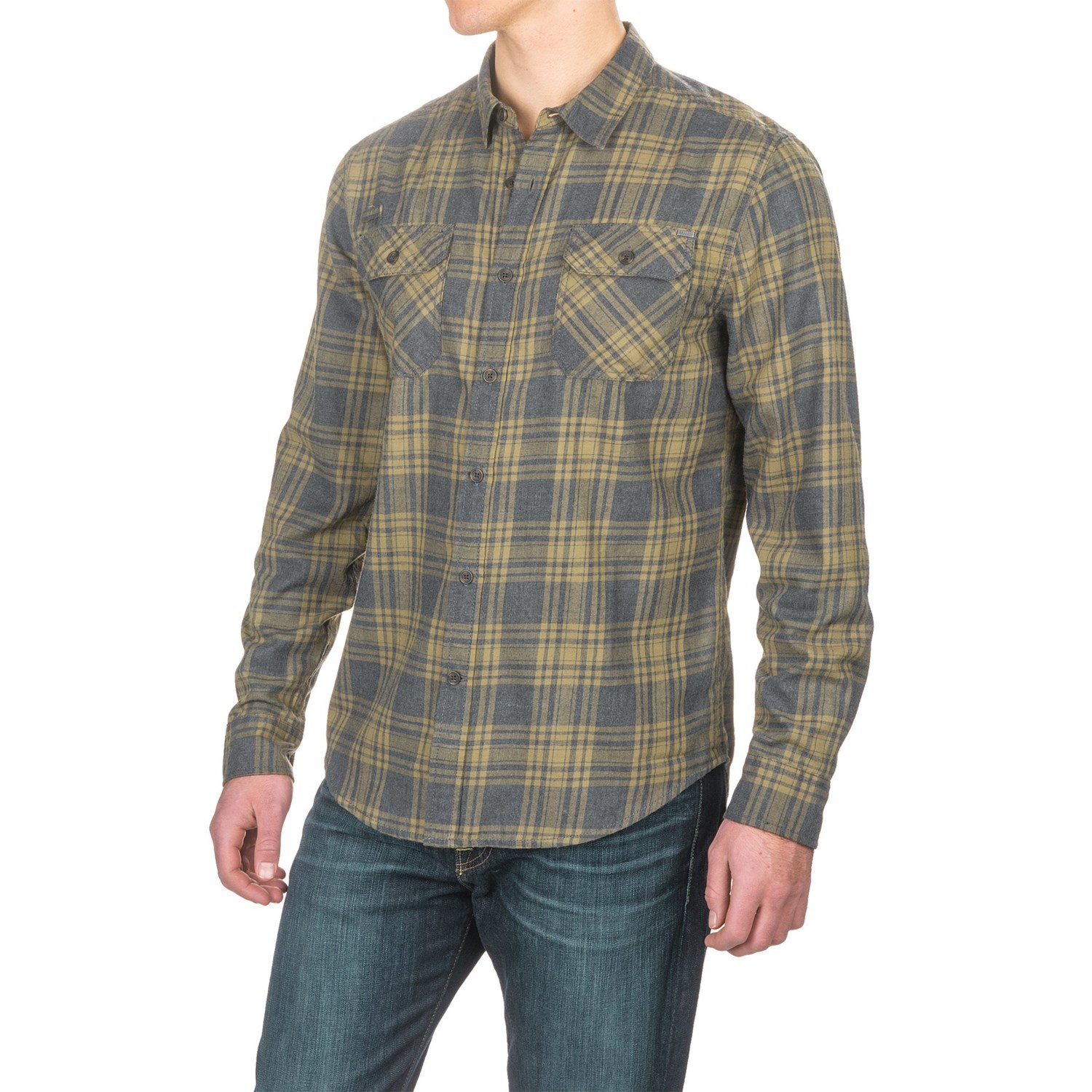 Gramicci Burner Flannel Shirt – Long Sleeve (For Men)