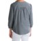 7955C_2 Gramicci Ella Monaco Chambray Shirt - Organic Cotton-Hemp, 3/4 Sleeve (For Women)