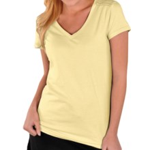 Gramicci Marea T-Shirt - V-Neck, Short Sleeve (For Women) in Daisy - Closeouts