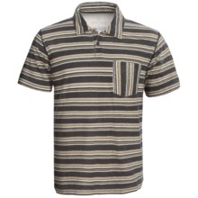 Gramicci Pulpit Rock Polo Shirt - Hemp-Organic Cotton, Short Sleeve (For Men) in Moonless Night - Closeouts