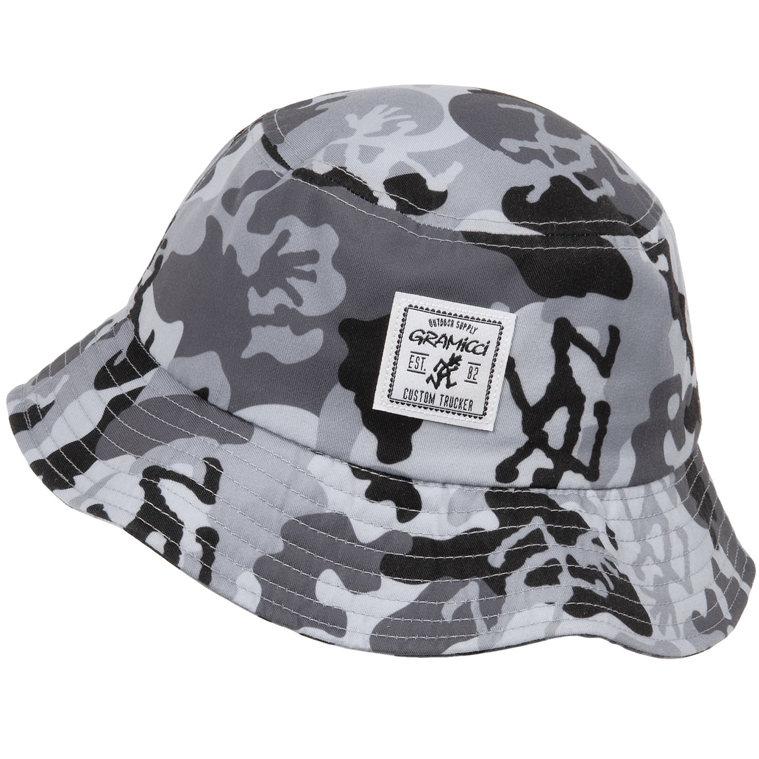 Gramicci Running Man Camo Bucket Hat (For Men) Save 47