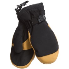 Grandoe Hybrid Mittens - Waterproof, Insulated (For Men) in Black/Palomino - Closeouts