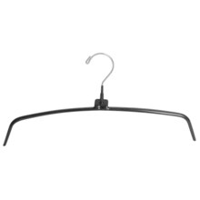 Great American Hanger Co. Knitwear Hangers - Set of 25, Coated Metal in Black - Overstock