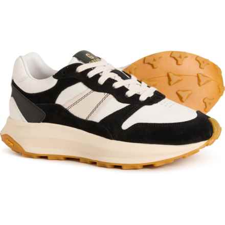 GREATS Made in Portugal The BRC Runner Sneakers - Leather (For Women) in Black White