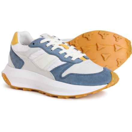 GREATS Made in Portugal The BRC Runner Sneakers - Leather (For Women) in Blue/Multi