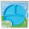 2CWRK_2 GREEN EATS Divided Plates - Set of 2, Blue
