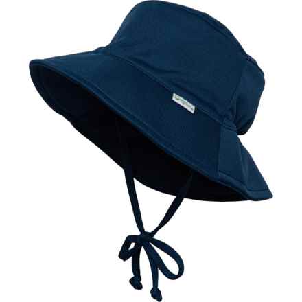 Green Sprouts Infant Boys Bucket Hat - UPF 50+ in Navy