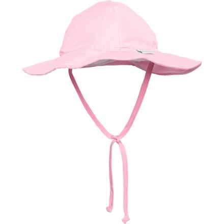 Green Sprouts Infant Girls Everyday Brim Hat - UPF 50+ in Light Pink