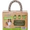 4PRND_2 GREENBONE Dog Waste Bag with Dispenser and Rope Toy - 336 Count