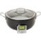GreenPan Elite Ceramic Nonstick Smart Skillet - 6 qt. in Black
